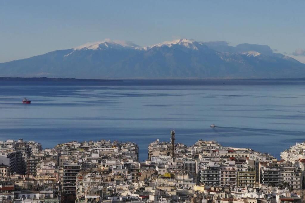 Ano Poli Stay With Private Terrace And View Salonicco Esterno foto